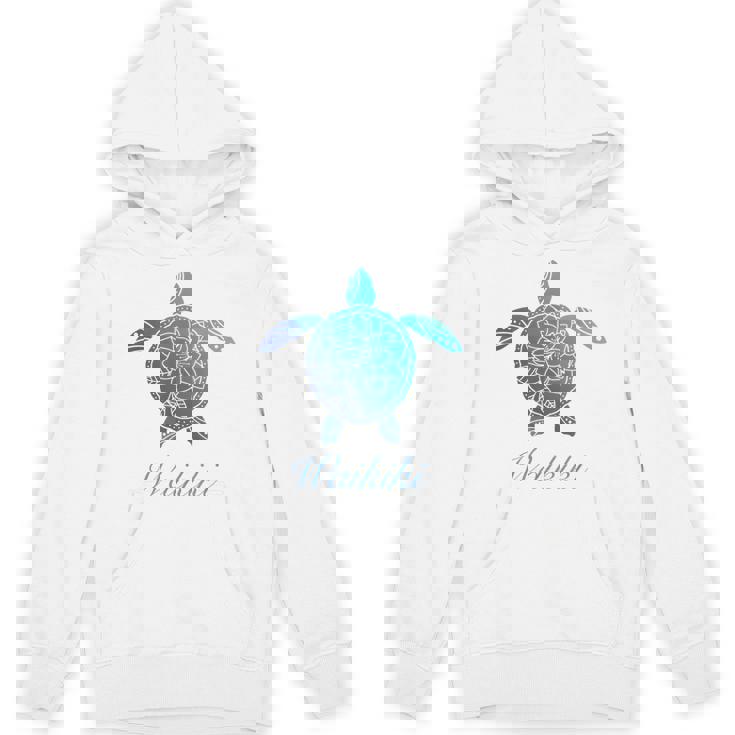 Save The Hawaiiea Turtles ハワイアンブルー トライバルタートルホヌ パーカー