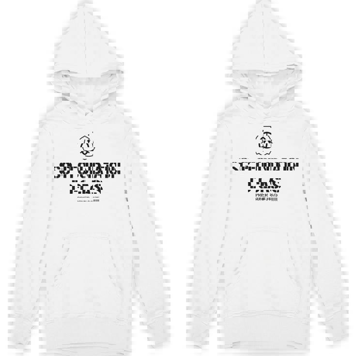 Scp Foundation Dクラス 囚人バーコード Hoodie