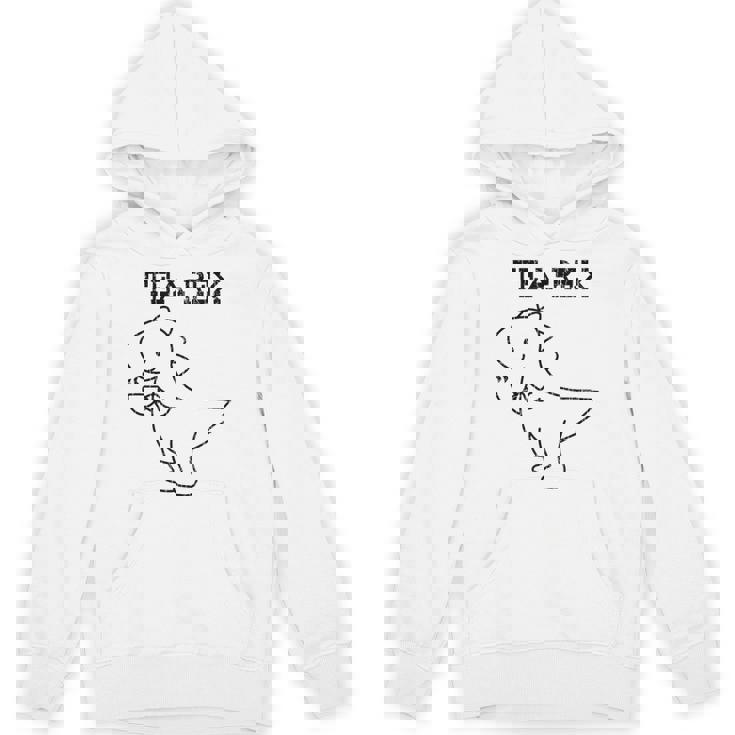 Tea-Rex おもしろドリンクグラフィック Hoodie