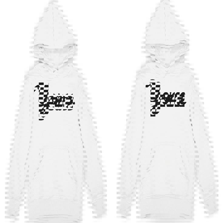【Yome】嫁 よめ シンプル おしゃれ ローマ字 夫婦お揃い 結婚祝い カップル ペアルック おもしろ ペア Hoodie