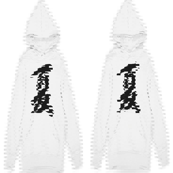 【夏】一文字 漢字 日本語 毛筆 書道 筆文字 言葉 和柄 日本 かっこいい お土産 海外 おもしろ 面白い 文字入り Hoodie