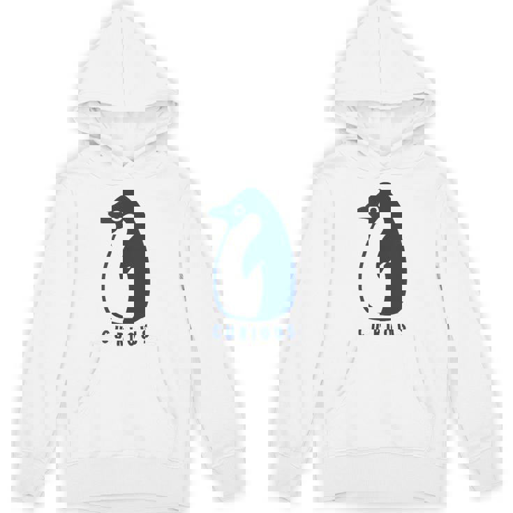 かわいいアデリーペンギン、学習者や探検家のためのミニマルアート。 Hoodie