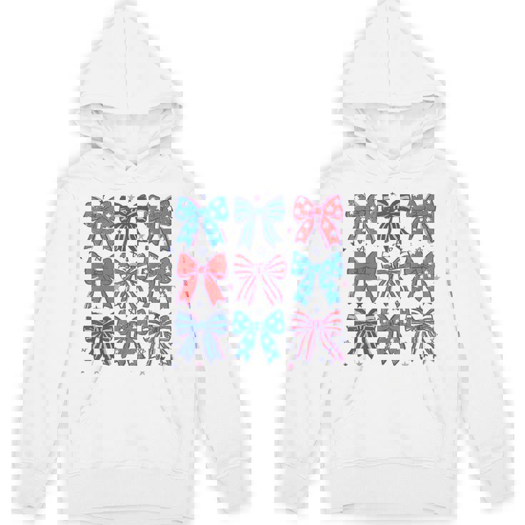 かわいい愛国的なボウスターデザイン7月4日シャツusaプライド パーカー