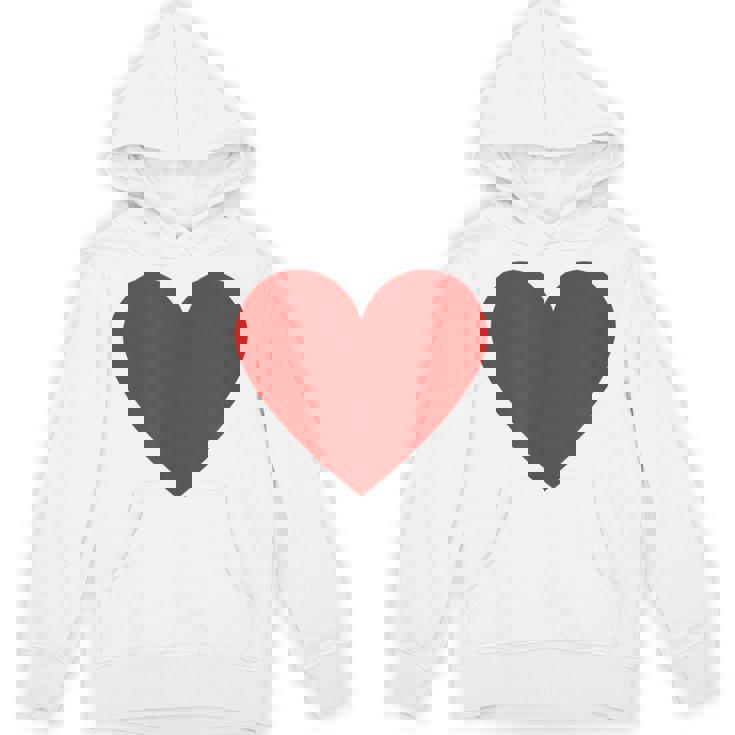 かわいい赤ミニマリスト ハート Hoodie