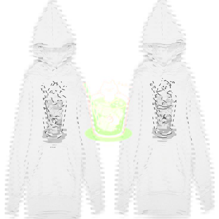 ねこぺん日和 メロンソーダ パーカー