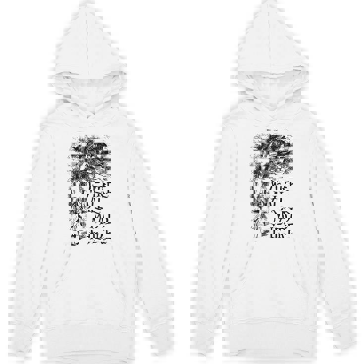 みんな怒ってるよ不思議の国のアリス パーカー