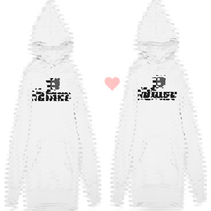 アイラブハートメルボルンオーストラリア Hoodie