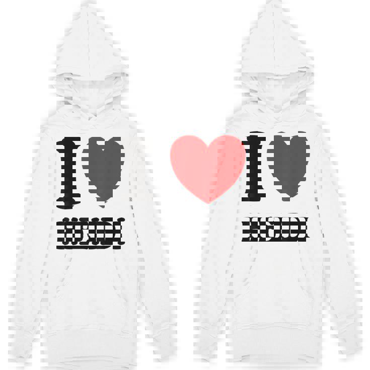 アイ・ラブ・ハイジ パーカー