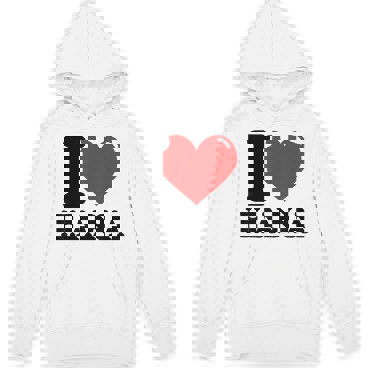 アイ・ラブ・ハナ パーカー