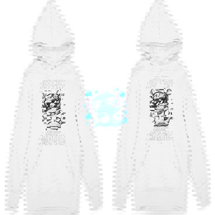 アホロートルを愛するjust A Boy パーカー