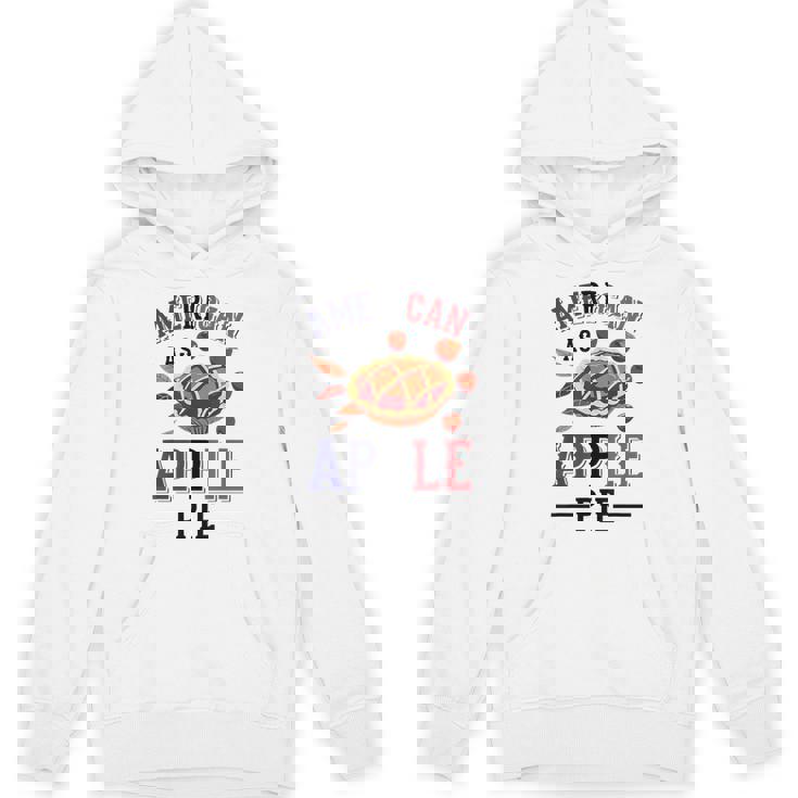 アメリカ国旗-アメリカン・アズ・アップルパイ パーカー