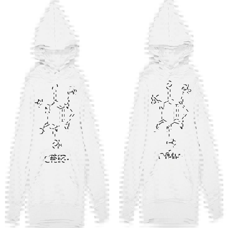 カフェインシャツ 化学構造 分子化学 コーヒー パーカー