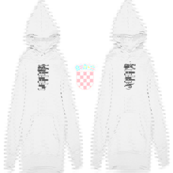 クロアチア ヴィンテージ クロアチア国旗tシャツ Hoodie