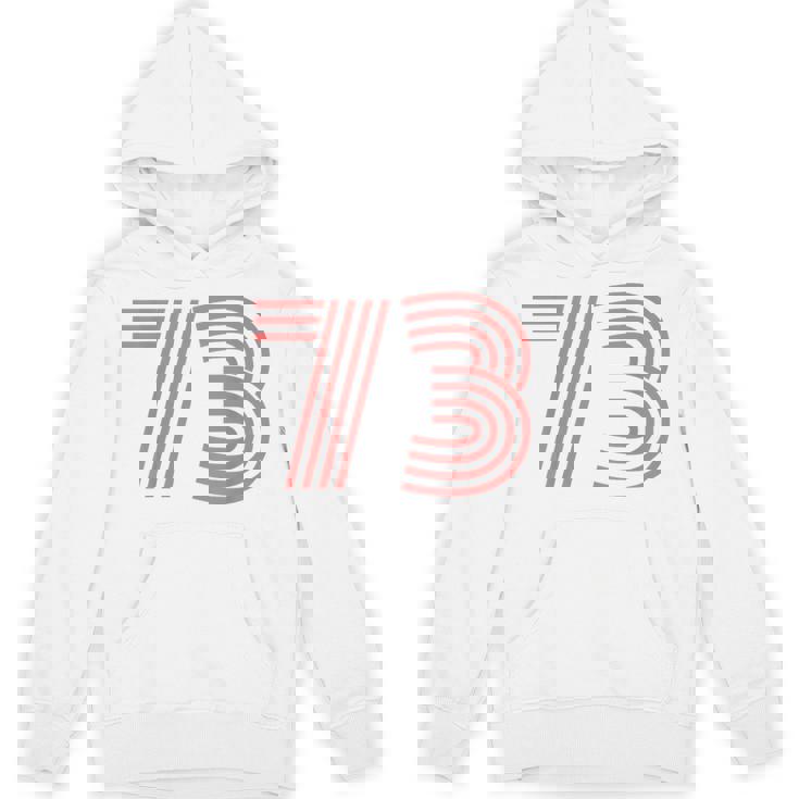 クールレトロライティングジャージ、背番号73 1973 Hoodie