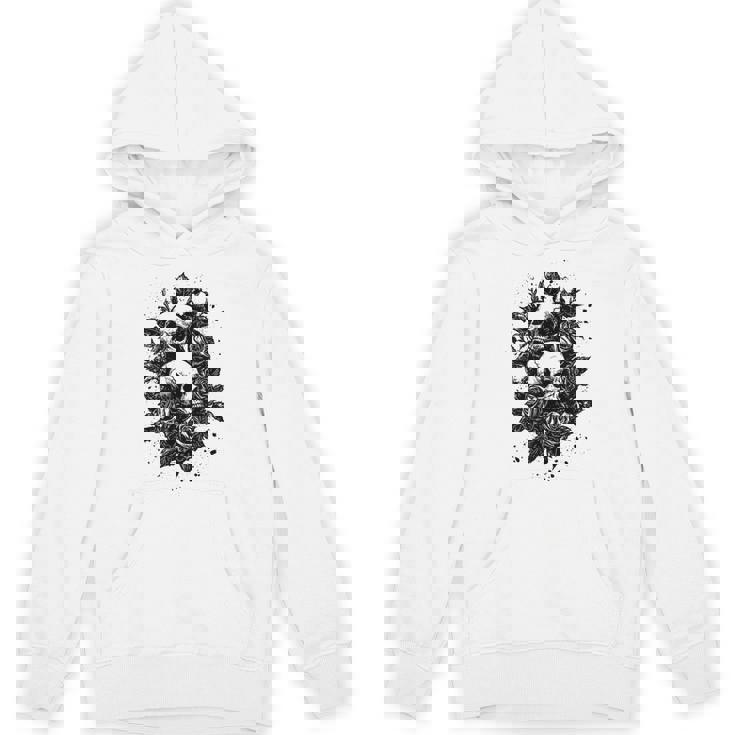 ゴシック フローラル アートワーク ゴス 美的 ローズ オルタナティブ フローラル パーカー