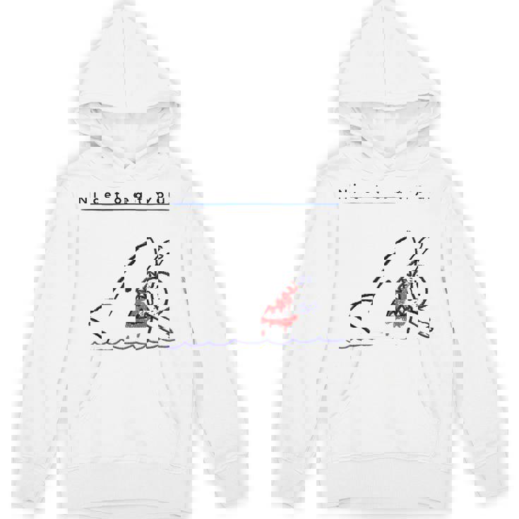 サメのことわざ ブラックユーモア Nice To Eat Yo パーカー