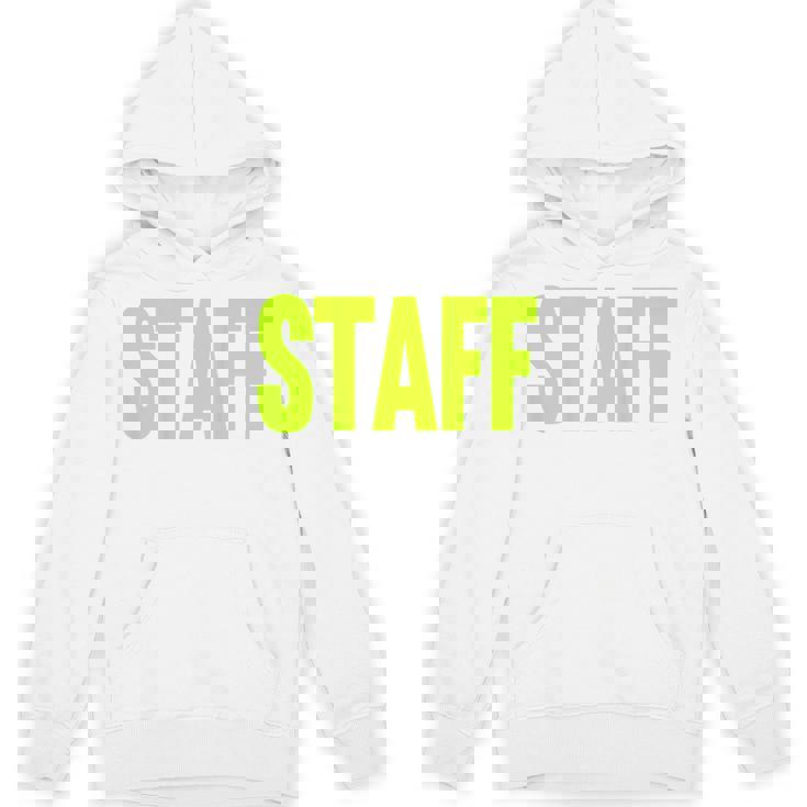 スタッフ イベント 衣装 クルー 音楽祭 Backprint ワーカー Hoodie