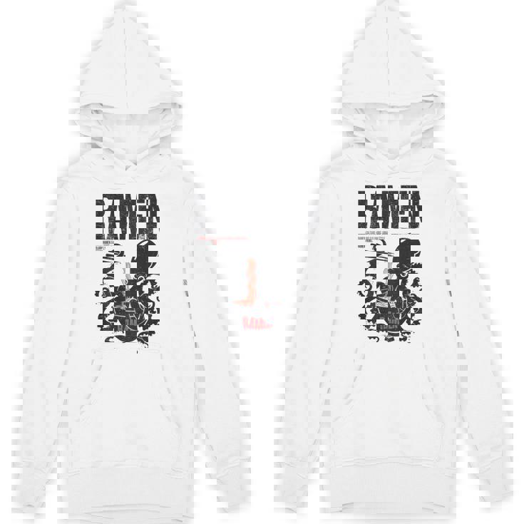 ストリートウェア ラーメン カワイイ オタク マンガ アニメ バックプリント モダン パーカー