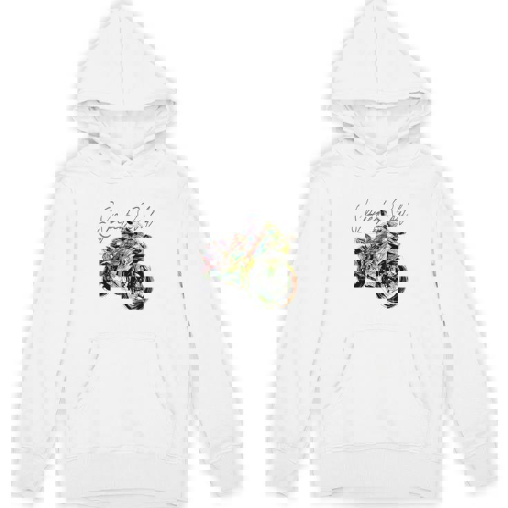 スーパースポーツ バイク レーシング バイク レーシング バックプリント バイク 長袖tシャツ パーカー