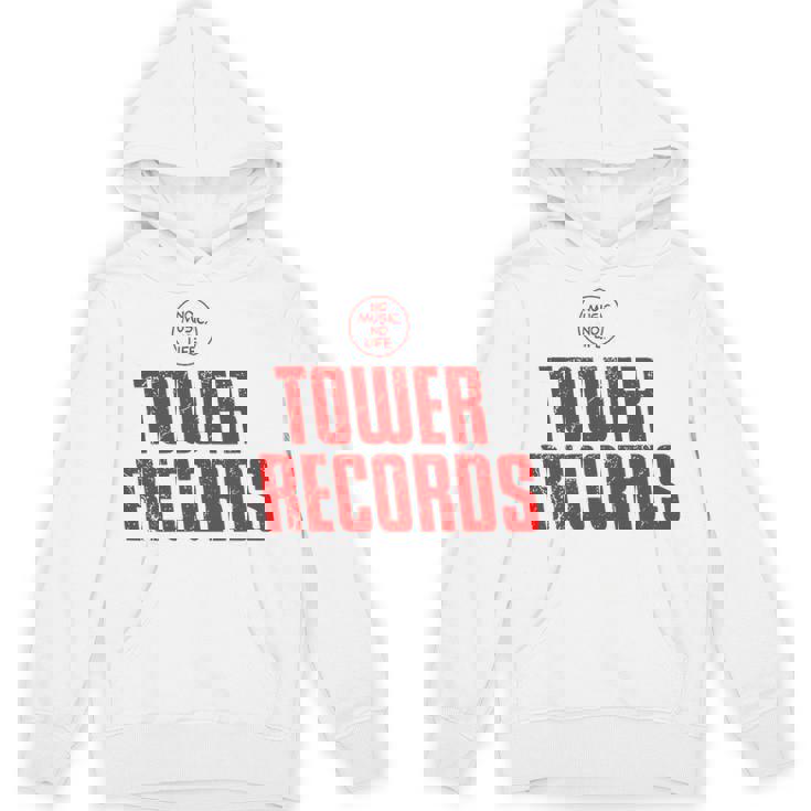 タワーレコードミュージック レトロ ヴィンテージ パーカー