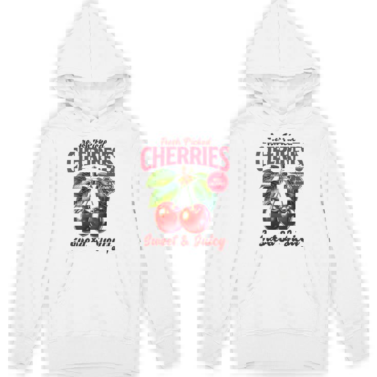 チェリーファーマーズマーケット フレッシュピックチェリー チェリー好き パーカー