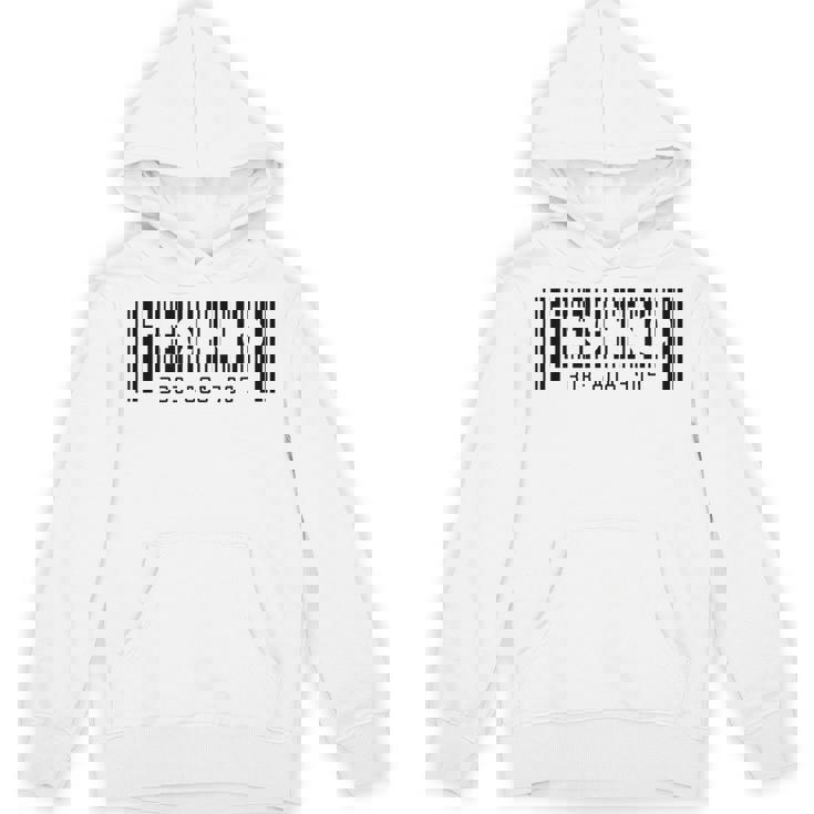 テクノ バーコード 303 808 909 パーカー