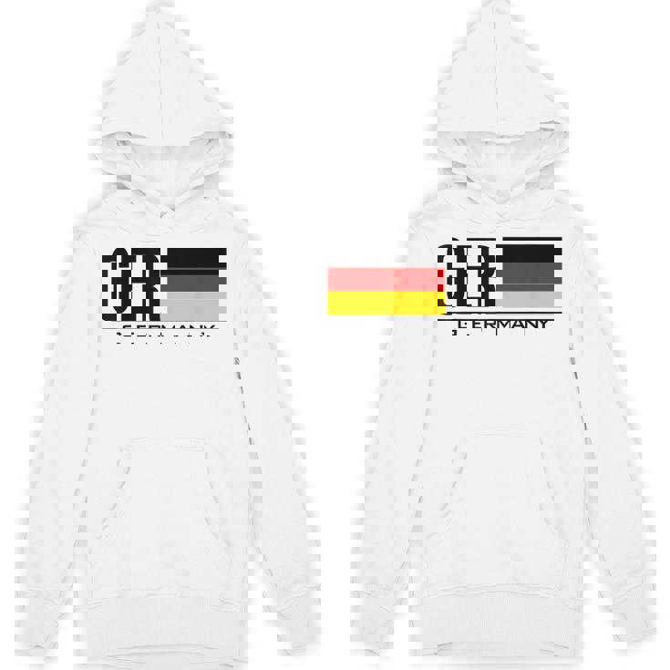 ドイツ 国旗 ドイツ カントリーコード Gerスポーツゲーム アスリート パーカー