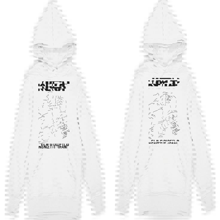 ニーキャップ・イングランドはアイルランドから出て行け 長袖tシャツ パーカー