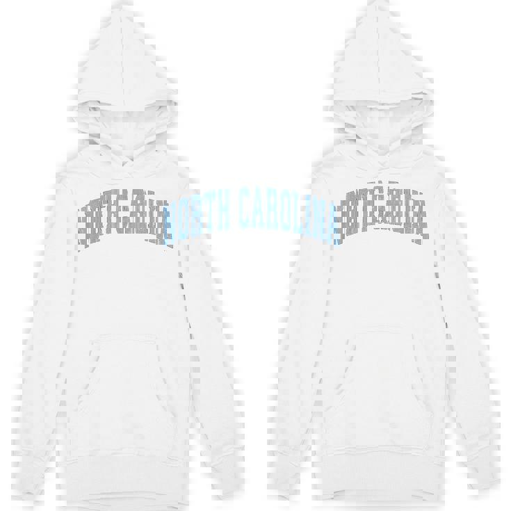 ノースカロライナ州ノースカロライナ州ヴィンテージアスレチックスポーツデザインブルースタイル パーカー