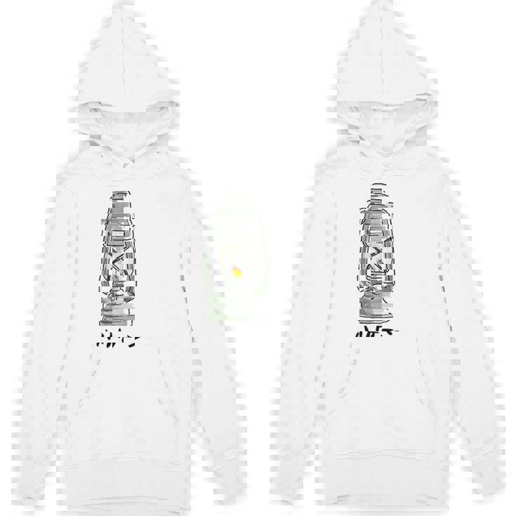 ハリケーンランタンtシャツ白 パーカー