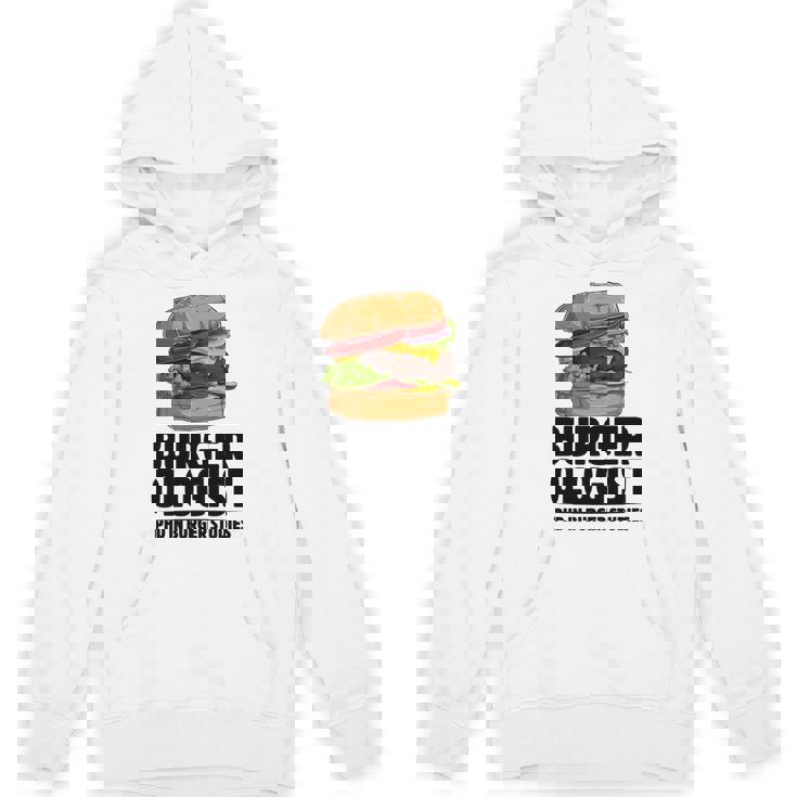 ハンバーガー研究 ハンバーガー 長袖tシャツ パーカー