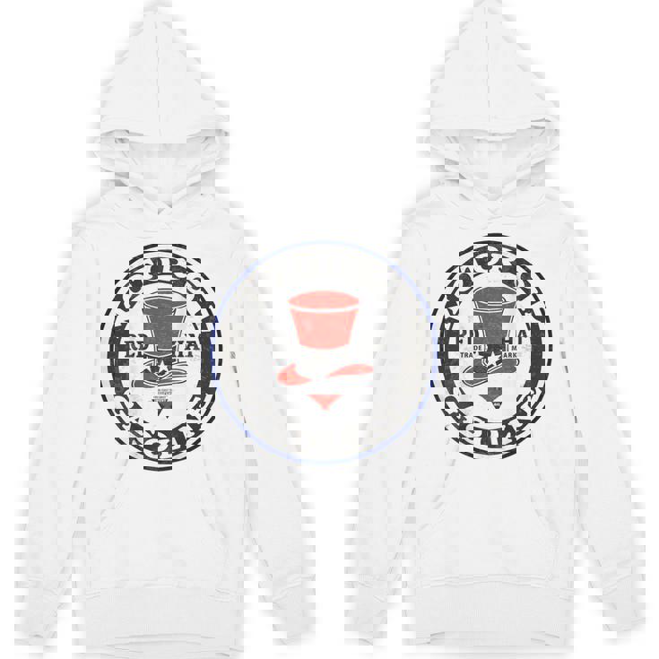 バックプリントのみ レトロ ビンテージ ガソリンスタンド レッドハット モーターオイル Hoodie
