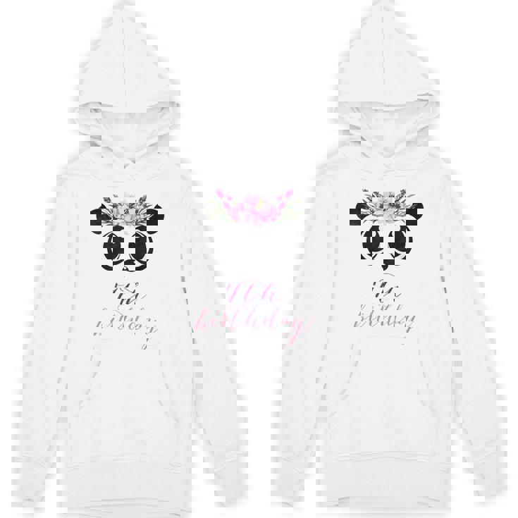 パンダガール 7歳の誕生日 I 7歳 パンダコスチューム ギフト Hoodie
