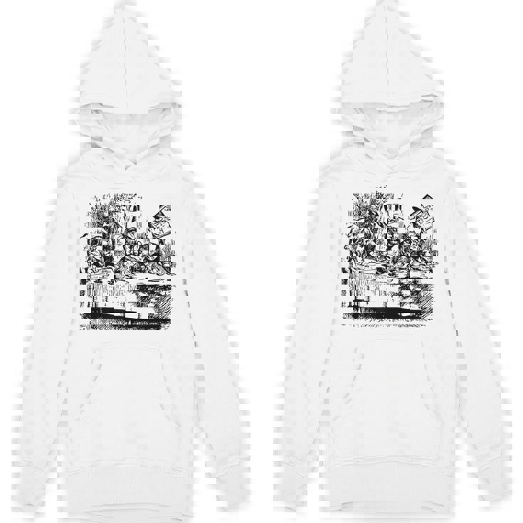 ビッグテキサス 不思議の国のアリス マッドハッターズ ティーパーティーtシャツ パーカー