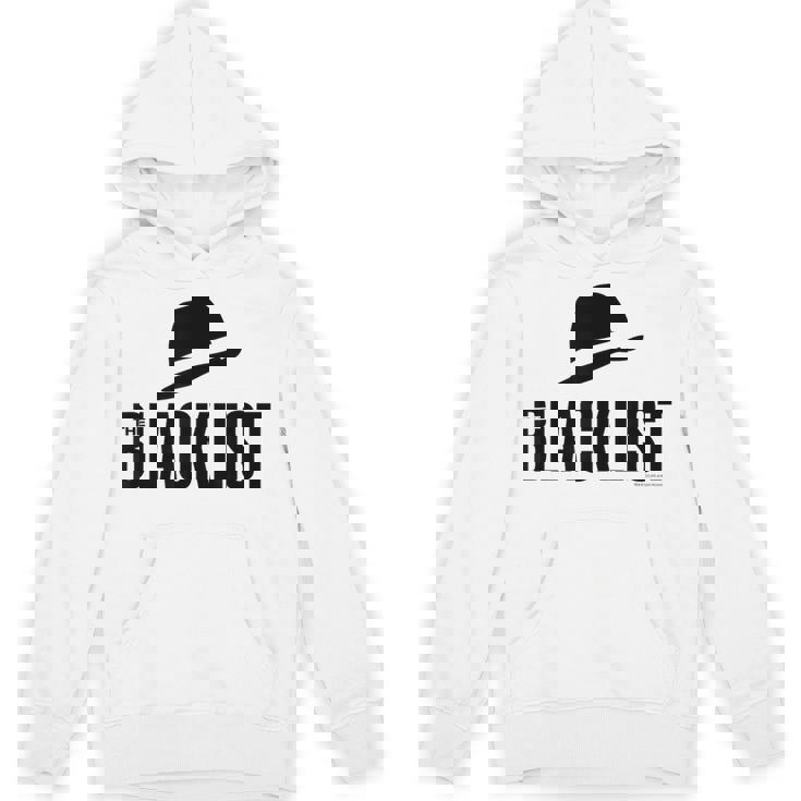 ブラックリストハットアイコン パーカー