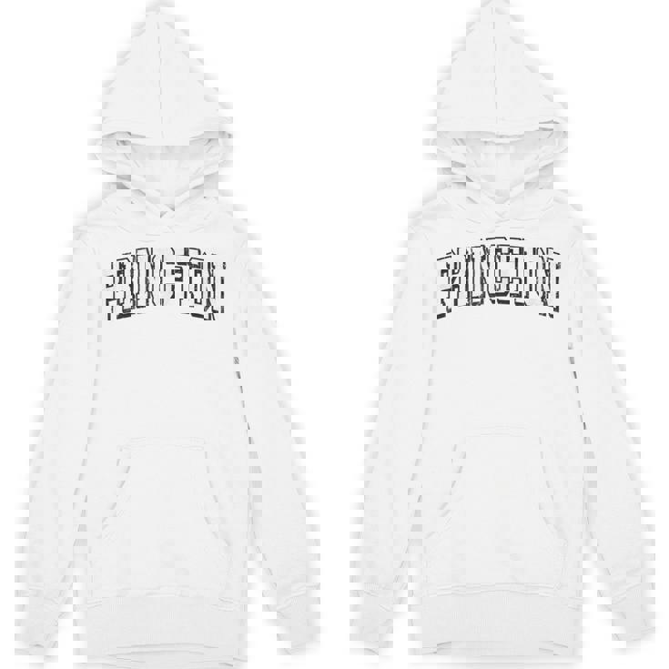 プリンストン テキサス ビンテージ アスレチック スポーツ B&W プリント パーカー