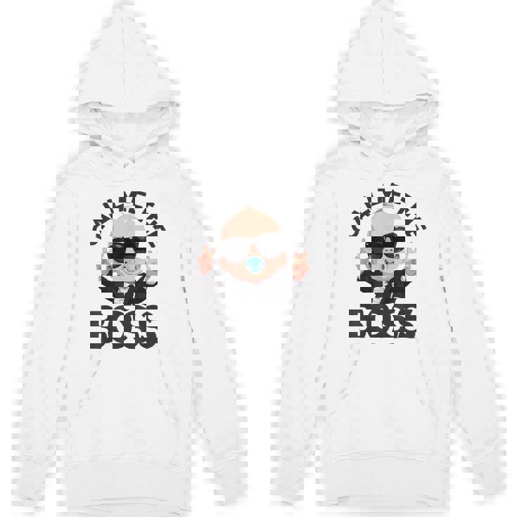 ベイビー・ボス「コール・ミー・ボス」ライク・ア・ボス・キッズ パーカー