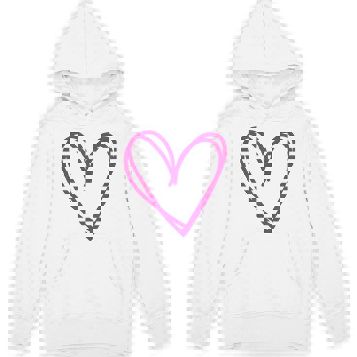 ホットピンクハート パーカー