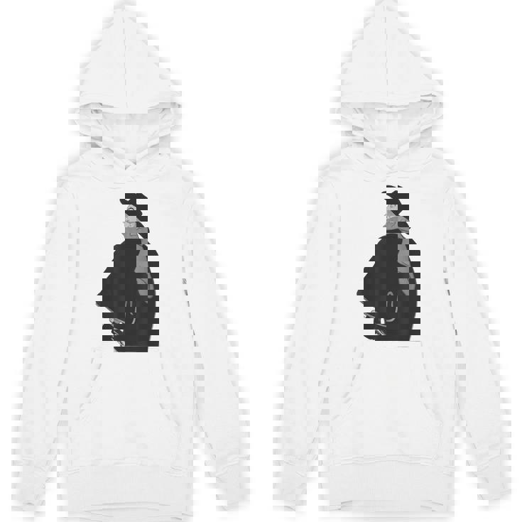 ミステリアスなクロークドクラシック紳士ヴィンテージノワールスタイル パーカー