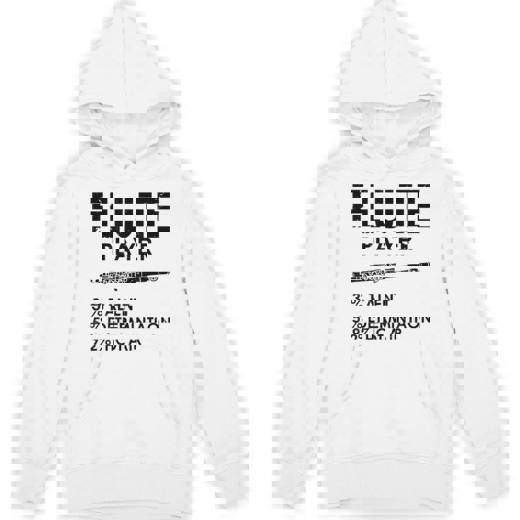 ユーモラスなフルート 愛好家 ステートメント皮肉なフルート 面白い Hoodie
