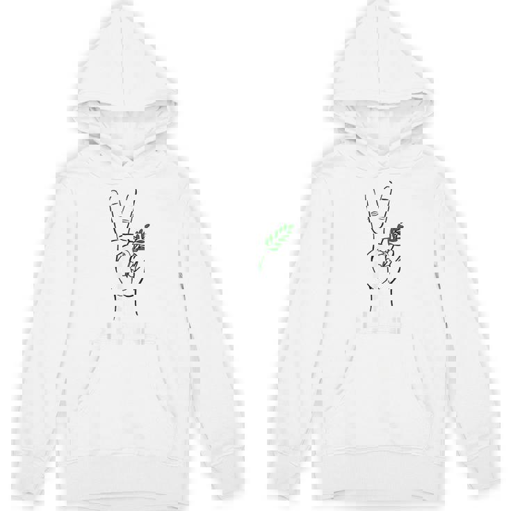 ヨルダン川西岸中東平和鳩オリーブの枝無料パレスチナ パーカー