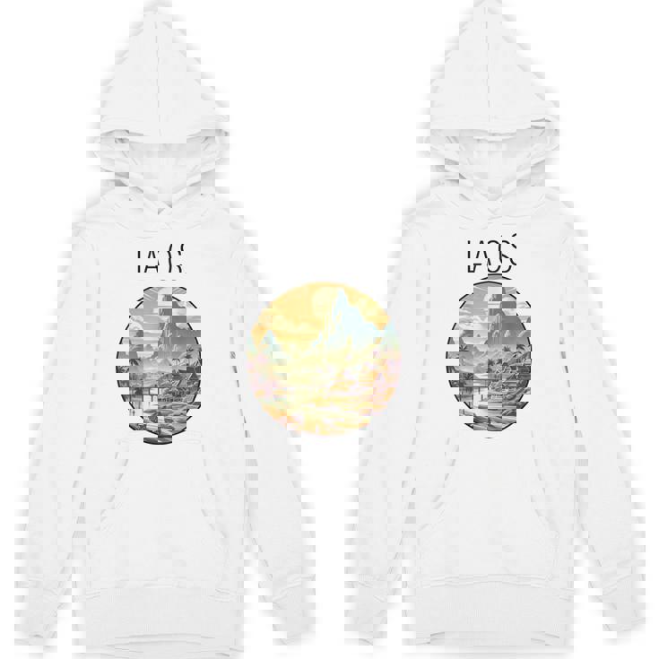 ラオスの風景 アールデコ パーカー