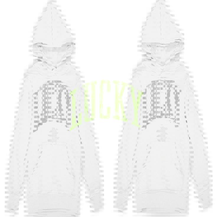 ラッキーシャムロック 四つ葉クローバー パーカー