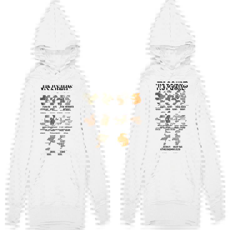 リスシャツの種類 おもしろリスシャツ リス Hoodie