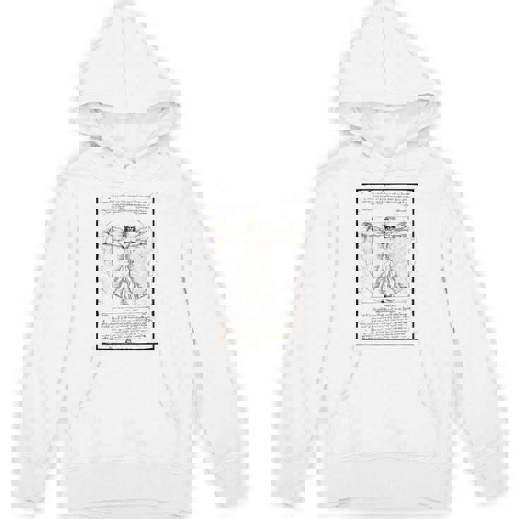 レオナルド・ダ・ヴィンチの「ヴィトルヴィア人」 オリジナル パーカー