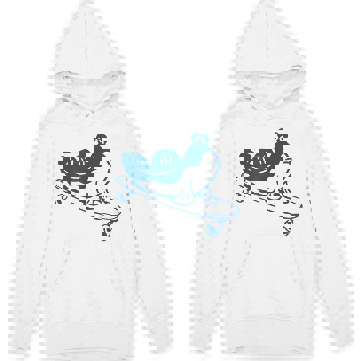 ロングボードライダーのためのミニマルアート。ボード上のマッドスキッパー。 パーカー