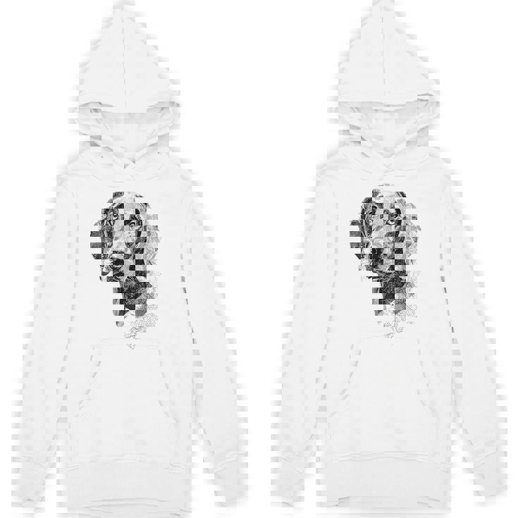 ワイマラナー 犬 グラフィック ペット アート ワイマラナー パーカー