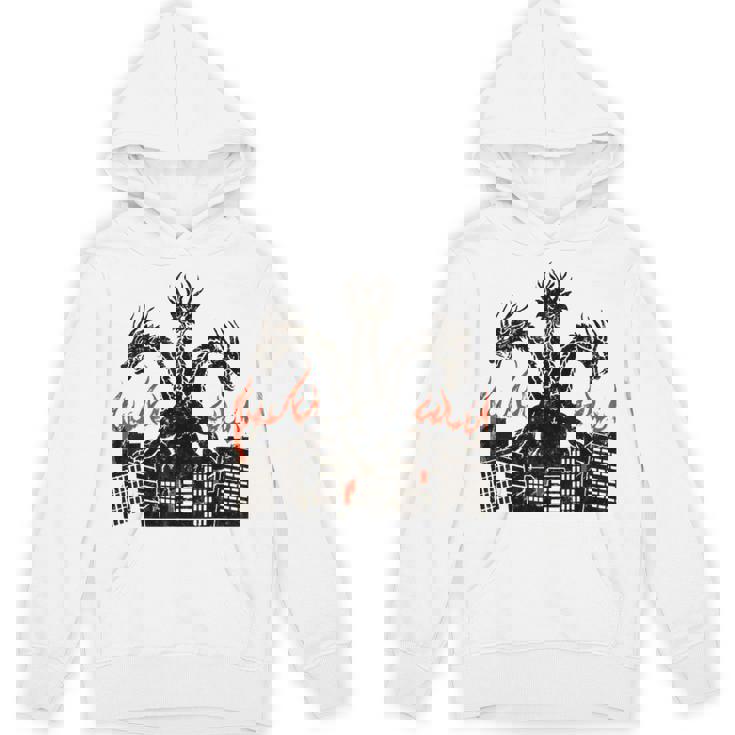 ヴィンテージ ドラゴンキング ギドラ アート サンセット 日本人 キッズ メンズ パーカー