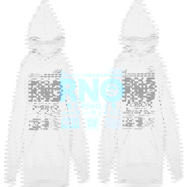 ヴィンテージ リノ Rno 空港コード トラベル デイ レトロ タグ ネバダ パーカー