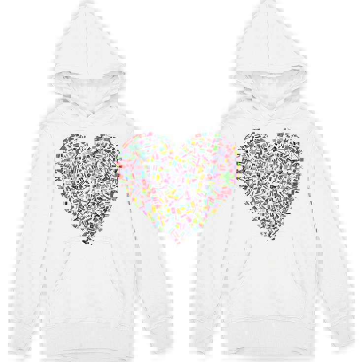 世界国旗 ハート 国旗 旅行 トラベラー パーカー